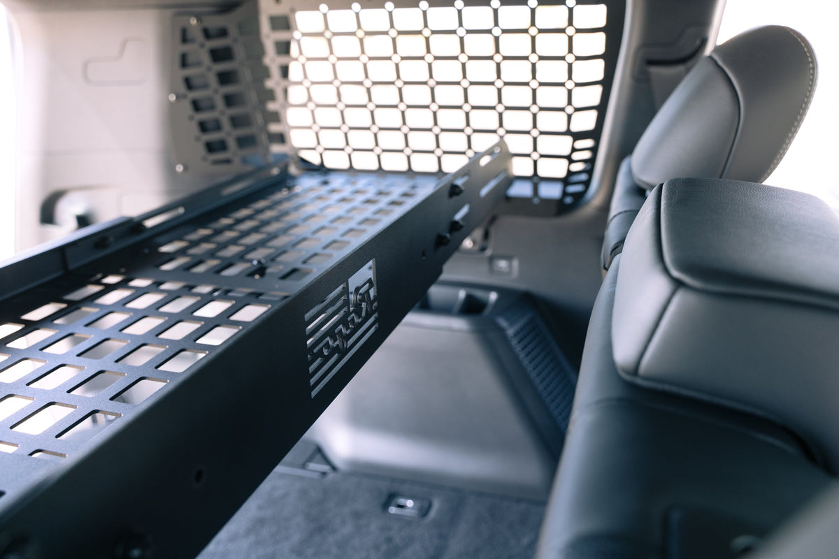 2024+ Toyota Land Cruiser & Lexus GX 550 Molle Panel Storage Shelf