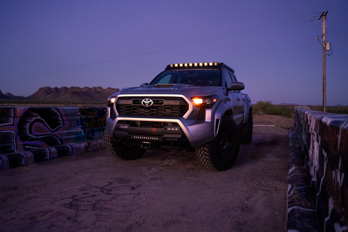 2024+ Toyota Tacoma Roof Rack | With Light Pocket