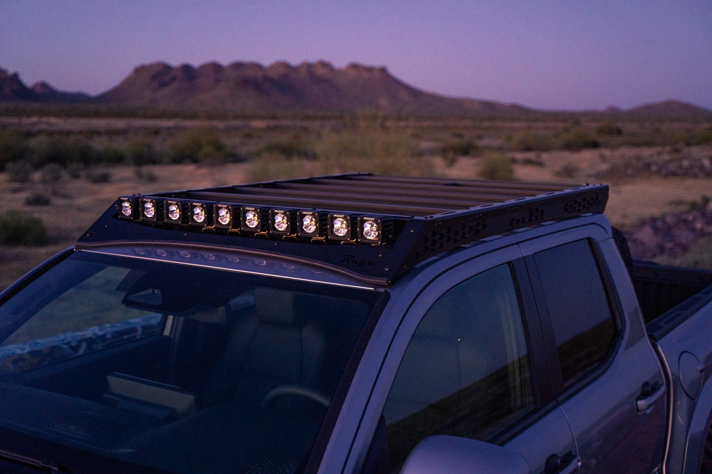 2024+ Toyota Tacoma Roof Rack | With Light Pocket