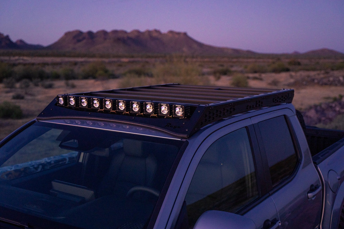 2024+ Toyota Tacoma Roof Rack | With Light Pocket
