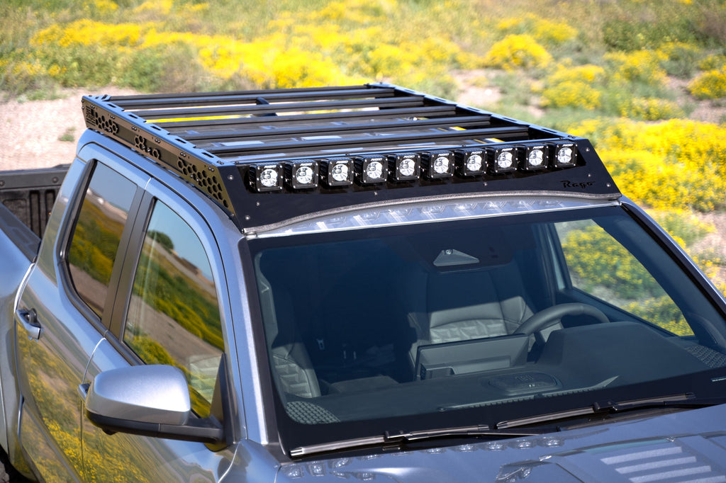 2024+ Toyota Tacoma Roof Rack | With Light Pocket