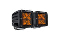 RIGID D-Series Spot with Amber PRO Lens Pair