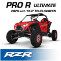 2026 Polaris RZR Pro R Ultimate – Complete Communication Kit with Bluetooth Intercom and 2-Way Radio (10.4″ Touchscreen Models Only)