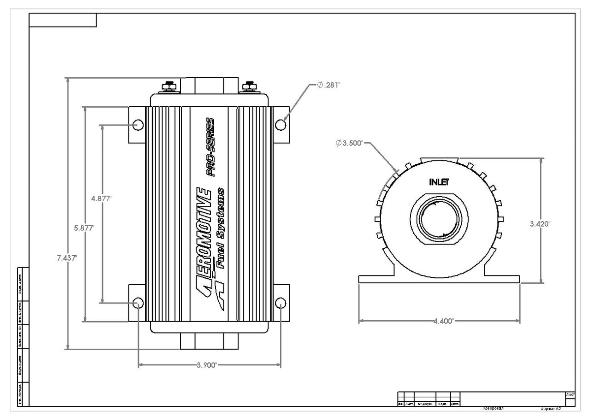 Pro-Series In-Line Fuel Pump