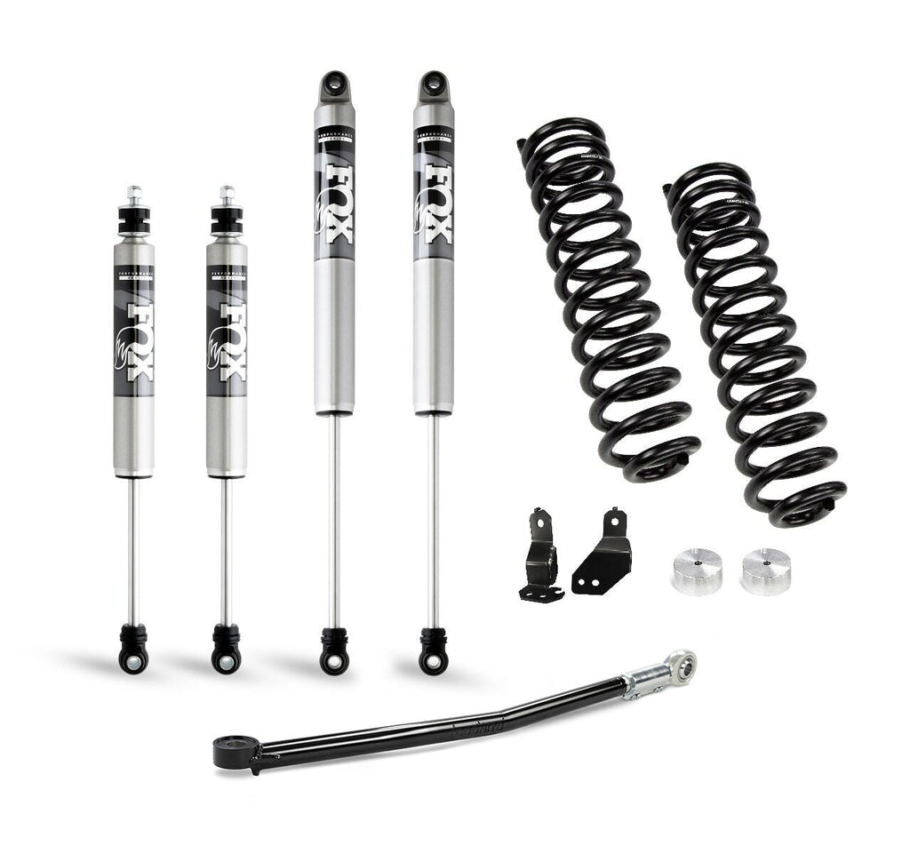 Cognito 2-Inch Performance Leveling Kit With Fox PS 2.0 IFP Shocks For 17-24 Ford Super Duty F-450 Trucks