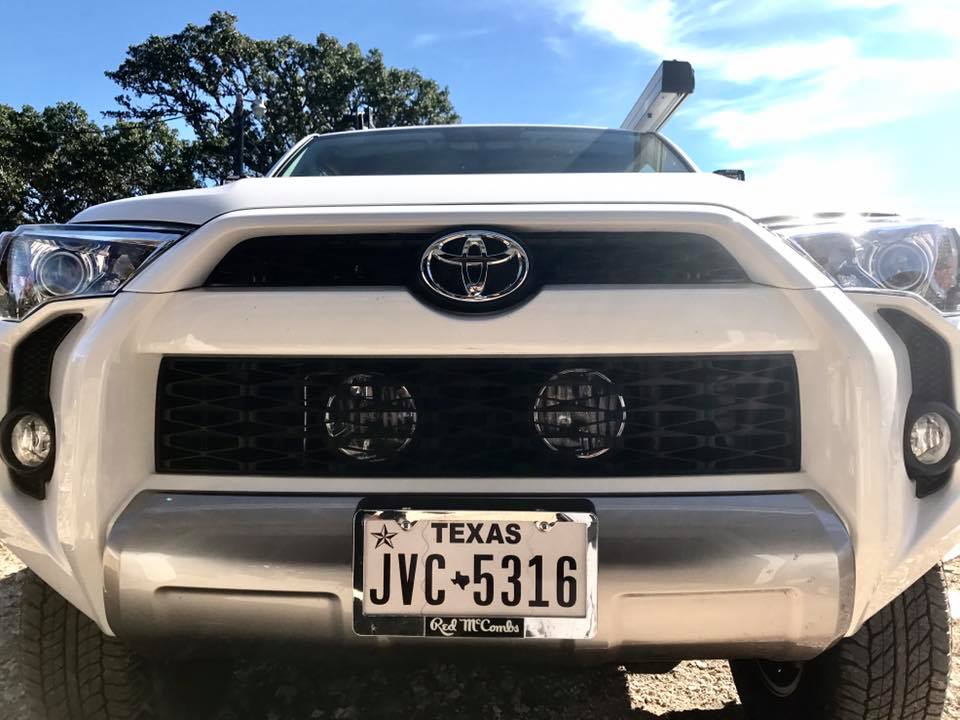 2014-2024 5th Gen Toyota 4Runner Universal LED Hidden Bumper Bracket