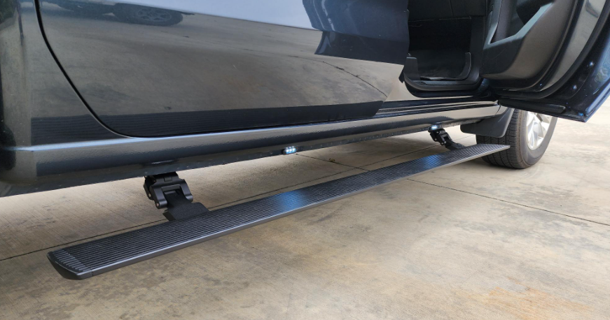 2015-2026 FORD F-150 CREW CAB/ 2017-2024 RAPTOR/ 2022-2024 F-150 LIGHTNING/ 2017-2024 F-250/F-350 SUPERDUTY CREW CAB E-POWER BOARD STEPS