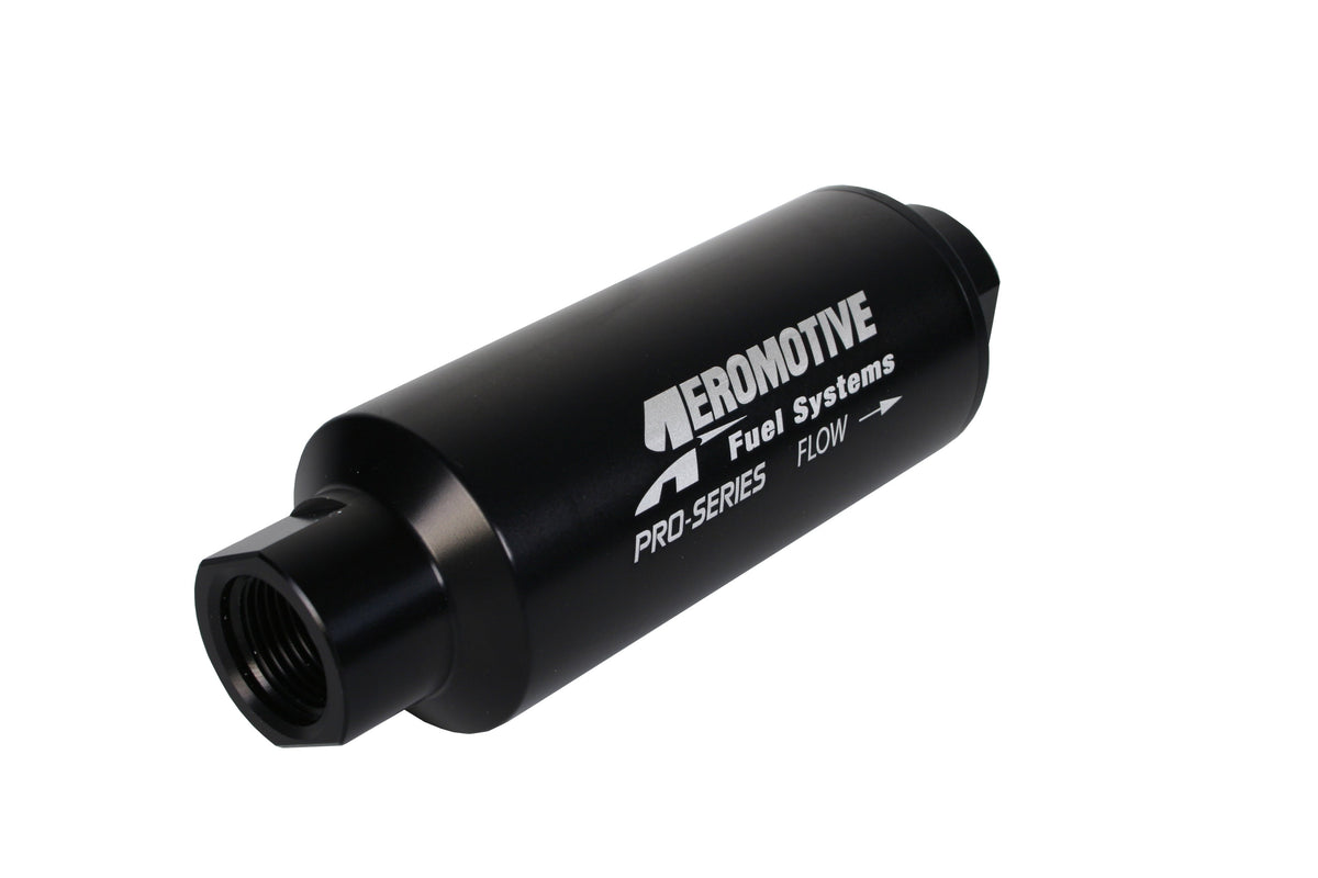 40 Micron Pro-Series Fuel Filter with AN-12 Ports & Stainless Mesh Element