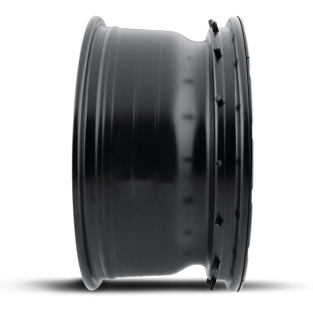 ICON Alloys Hammer Pro, Satin Black, 17 x 8.5 / 5 x 5, -6mm Offset, 4.5" BS