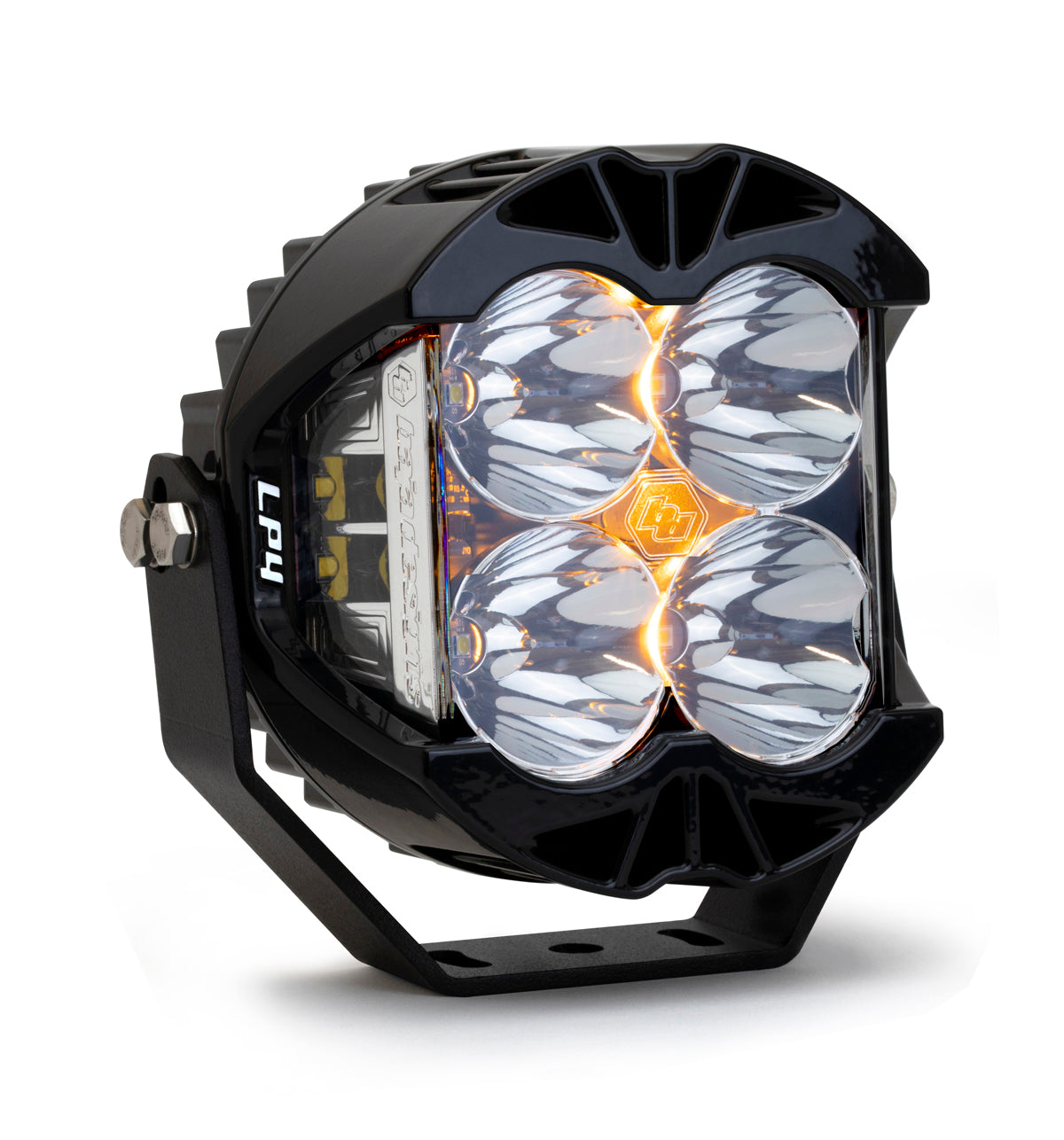 Baja Designs LP4 Pro, LED, Driving/Combo - Amber - Single