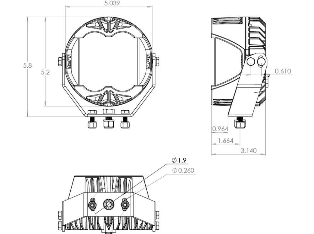 Baja Designs LP4 Pro LED Light Pod