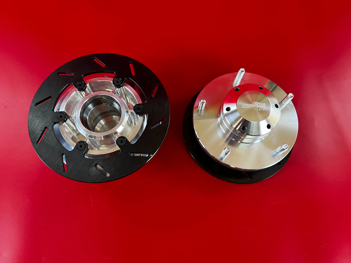 PRO FRONT 2" HOLLOW DISC BRAKE KIT