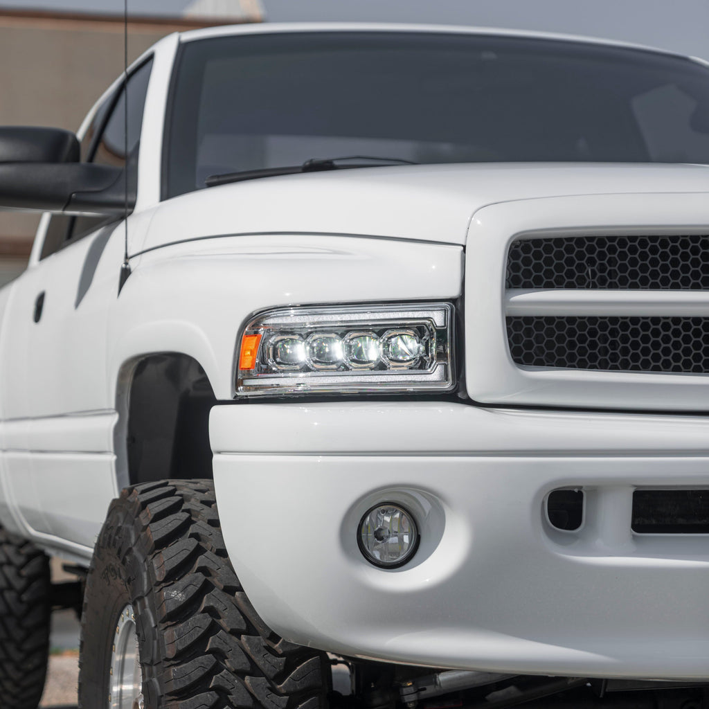 Alpha Rex Second Gen Dodge Ram 1994-2002 2500/3500/1500 Nova Series Headlights