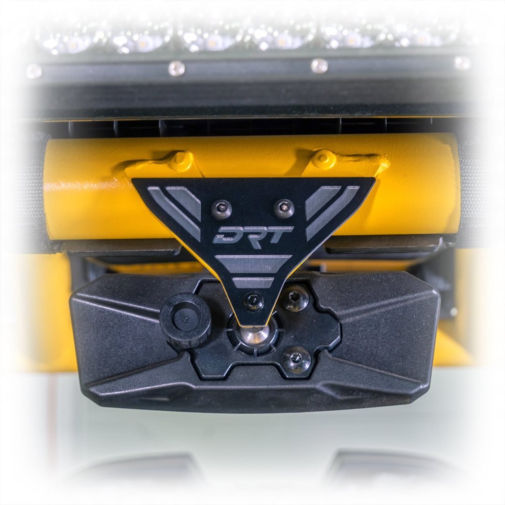 Center Mirror Tab Cover Plate for OEM Cage for Can-Am Maverick X3 / R