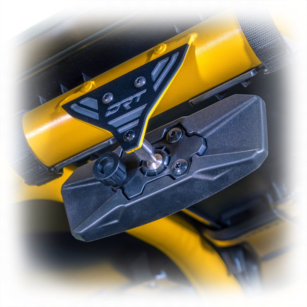Center Mirror Tab Cover Plate for OEM Cage for Can-Am Maverick X3 / R