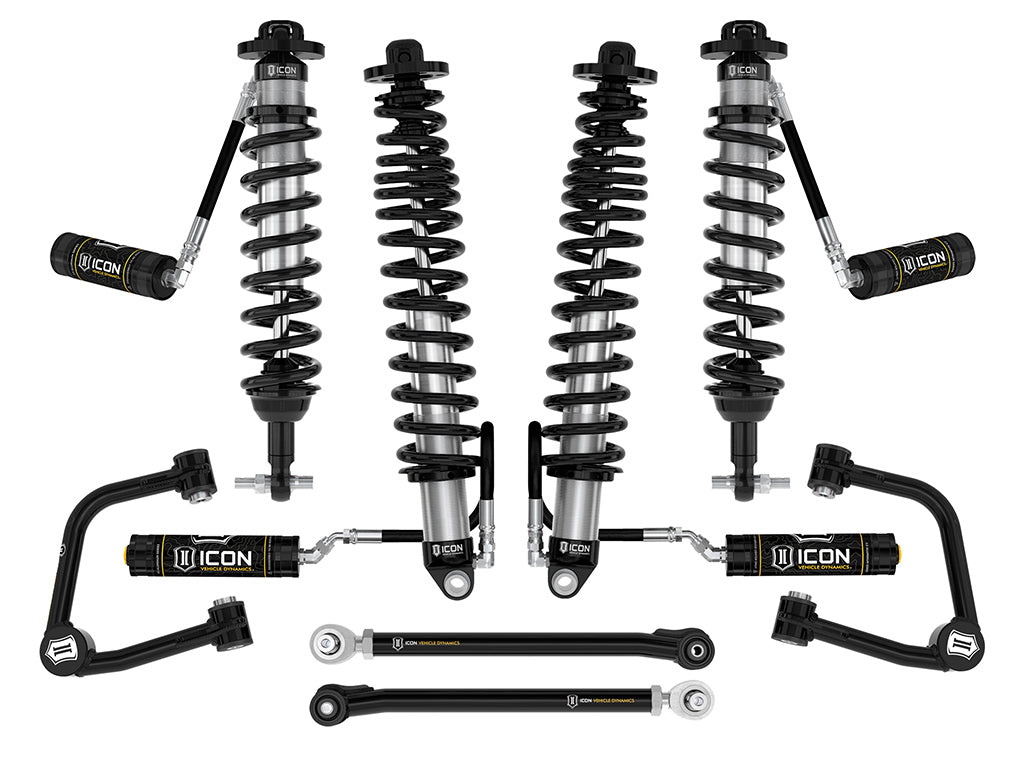 ICON 2021-2026 Ford Bronco, Non-Sasquatch, 3-4" Lift, Stage 5 Suspension System, Tubular