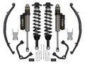 ICON 2021-2025 Ford F-150 Tremor, 2.5-3" Lift, Stage 2 Suspension System, Tubular, w/ Leaf Packs