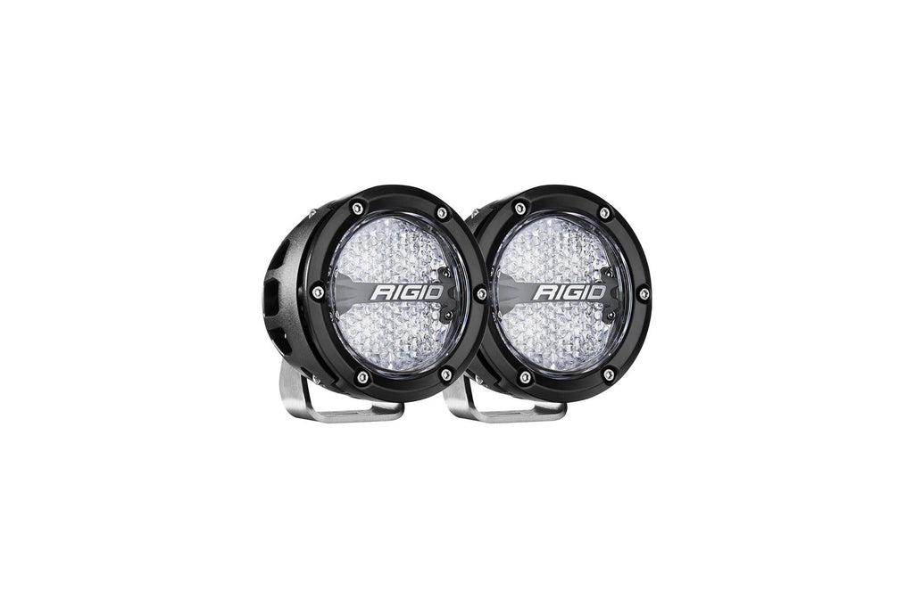 360-Series RGBW 4 Inch Diffused Optic with RGBW Backlight Pods