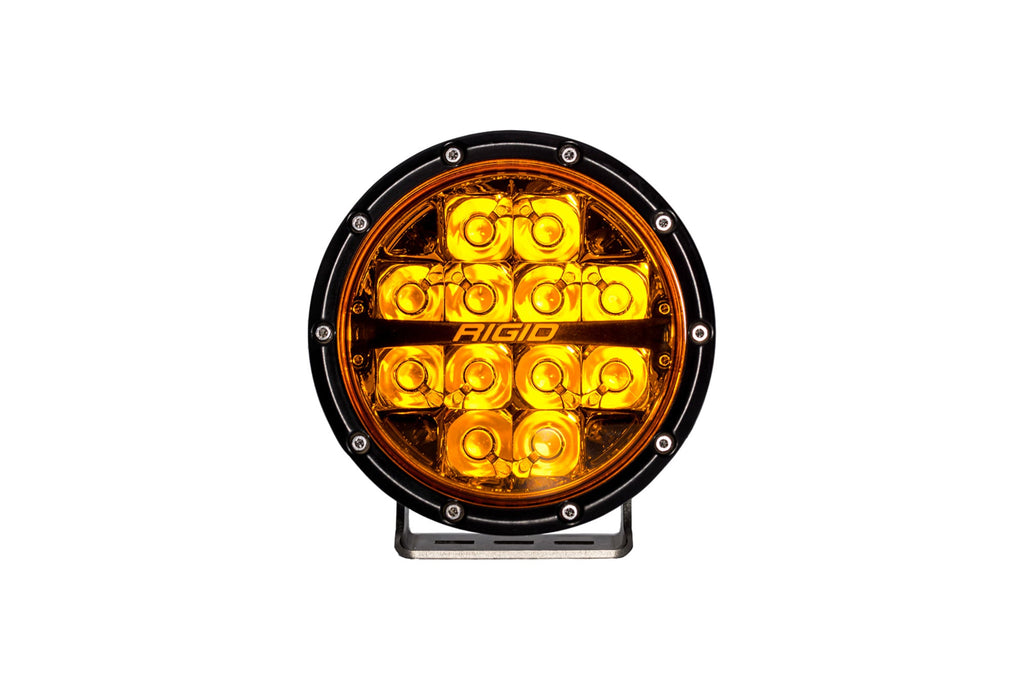 RIGID 360-Series 6 Inch Spot with Amber PRO Lens | Pair