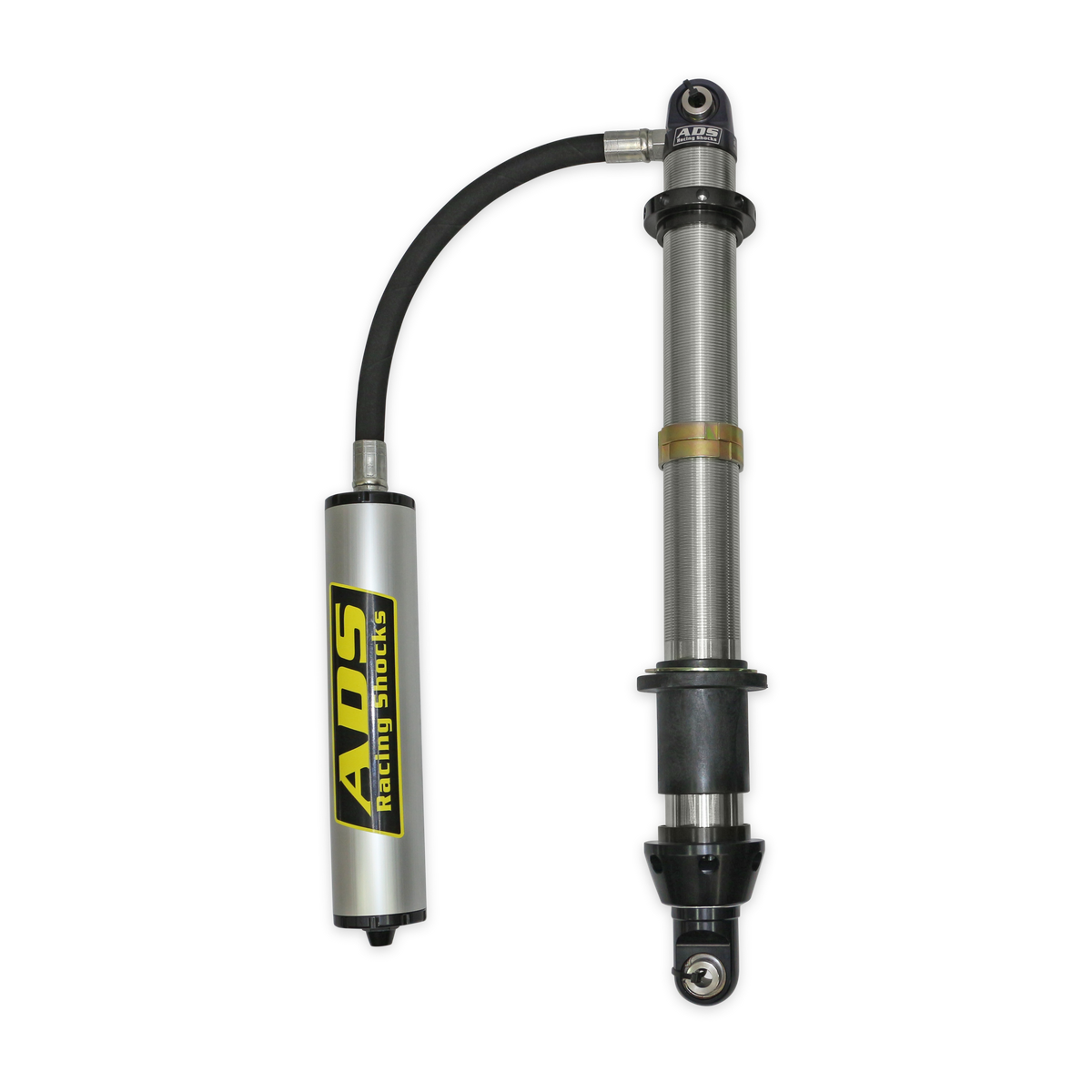 ADS 2.125" x 12" Stroke Coil-over Race Shock with Remote Reservoir (90 Degree Hose) with Compression Adjuster
