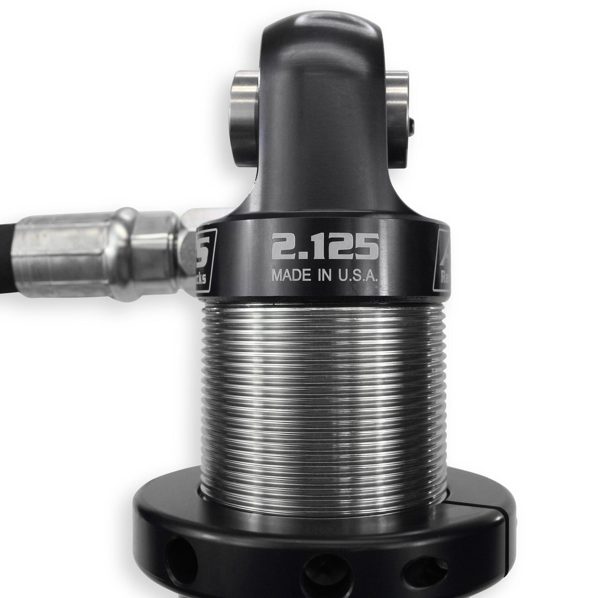 ADS 2.125" x 12" Stroke Coil-over Race Shock with Remote Reservoir (90 Degree Hose)