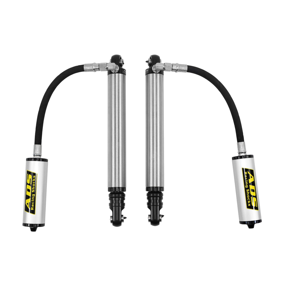 ADS 2.125" x 8" Stroke Smooth Body Race Shock with Remote Reservoir (90 Degree Hose)