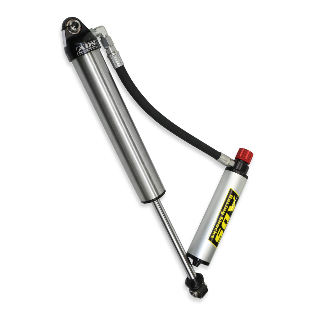 ADS 2.5" x 8" Stroke Smooth Body Race Shock with Remote Reservoir (90 Degree Hose) with Compression Adjuster