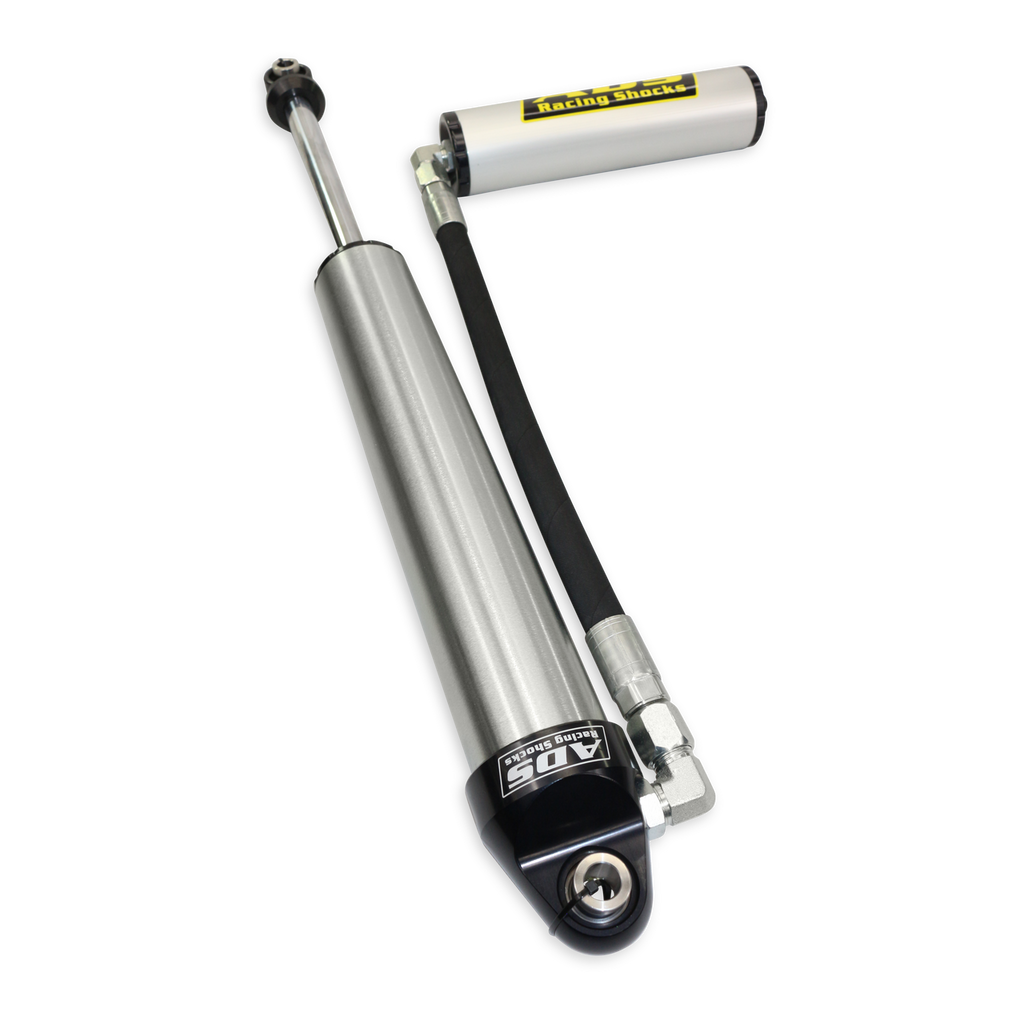 ADS 2.5" x 10" Stroke Smooth Body Race Shock with Remote Reservoir (90 Degree Hose)
