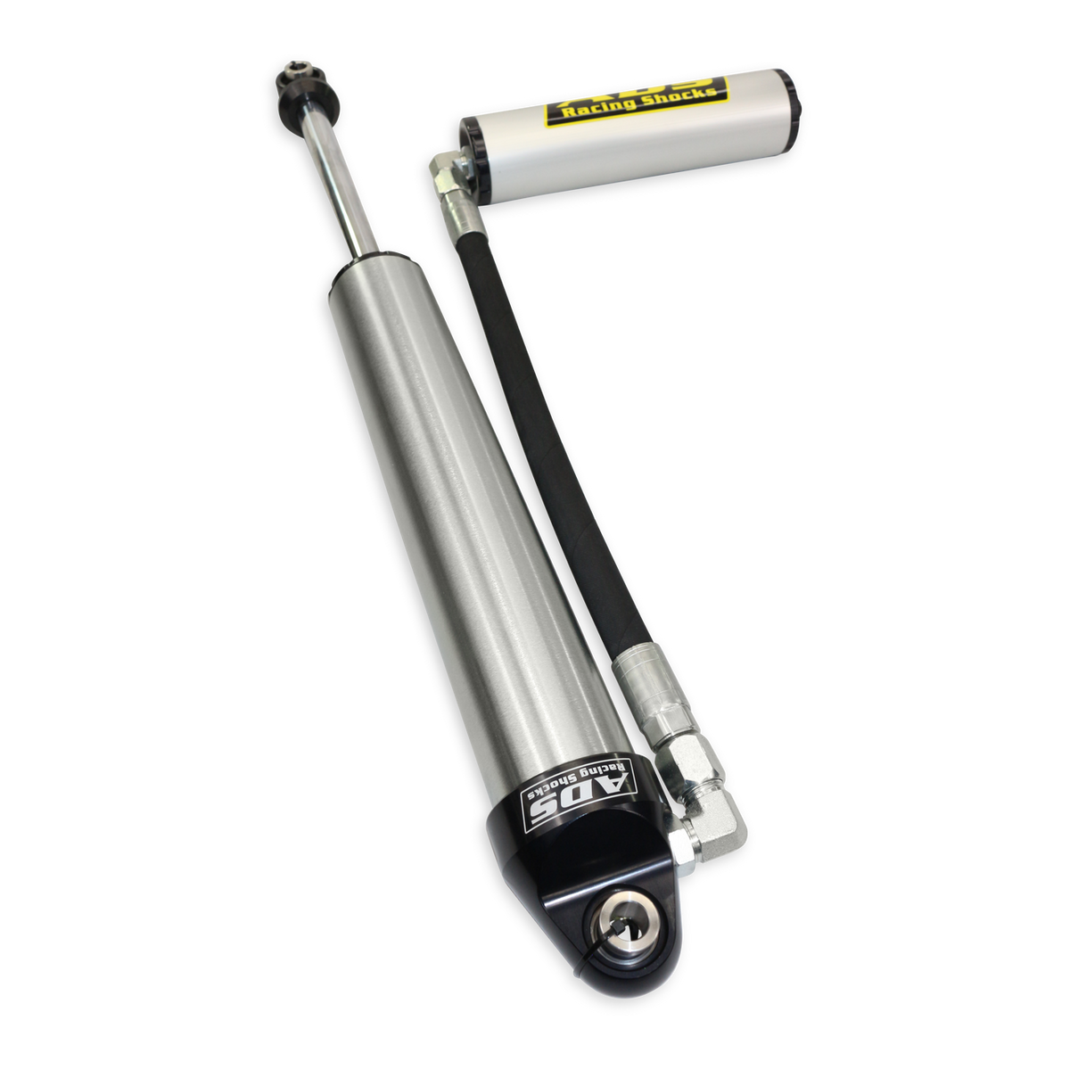 ADS 2.125" x 14" Stroke Smooth Body Race Shock with Remote Reservoir (Straight Hose)
