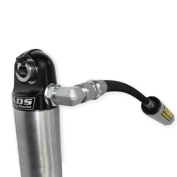 ADS 2.125" x 10" Stroke Smooth Body Race Shock with Remote Reservoir (90 Degree Hose)