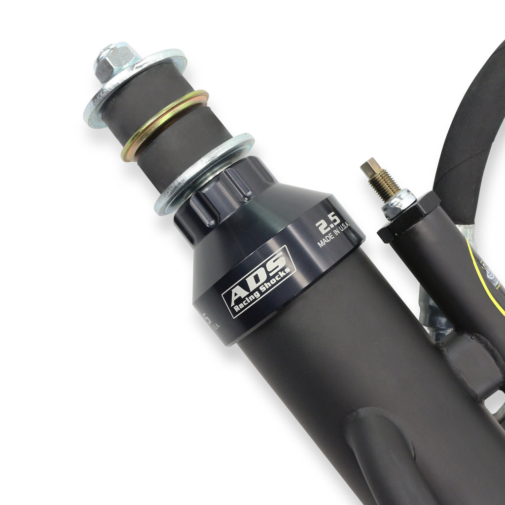 ADS Direct Fit 2.5" 3-Tube Bypass Reservoir Race Shocks - Black - Rear 250-4RFJR-BP0-BLK