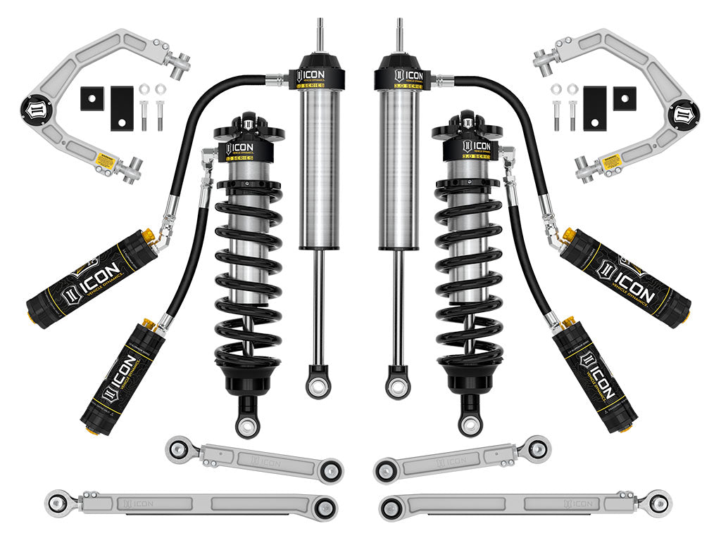 ICON 2022-2025 Toyota Tundra, 1.25-3.25" Lift, Stage 2, 3.0 Suspension System, Billet, CDCV