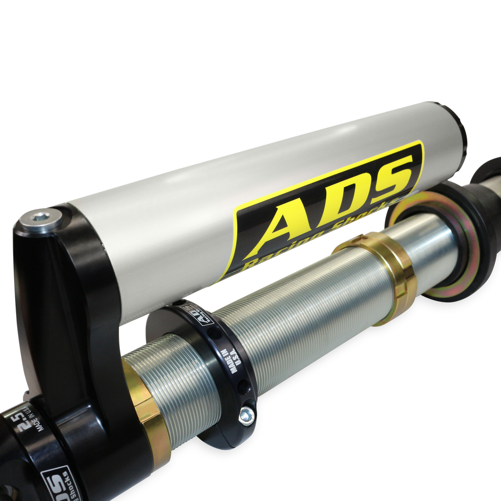 ADS 2.5" x 14" Stroke Coil-over Race Shock with Swivel Piggy back Compression Adjuster
