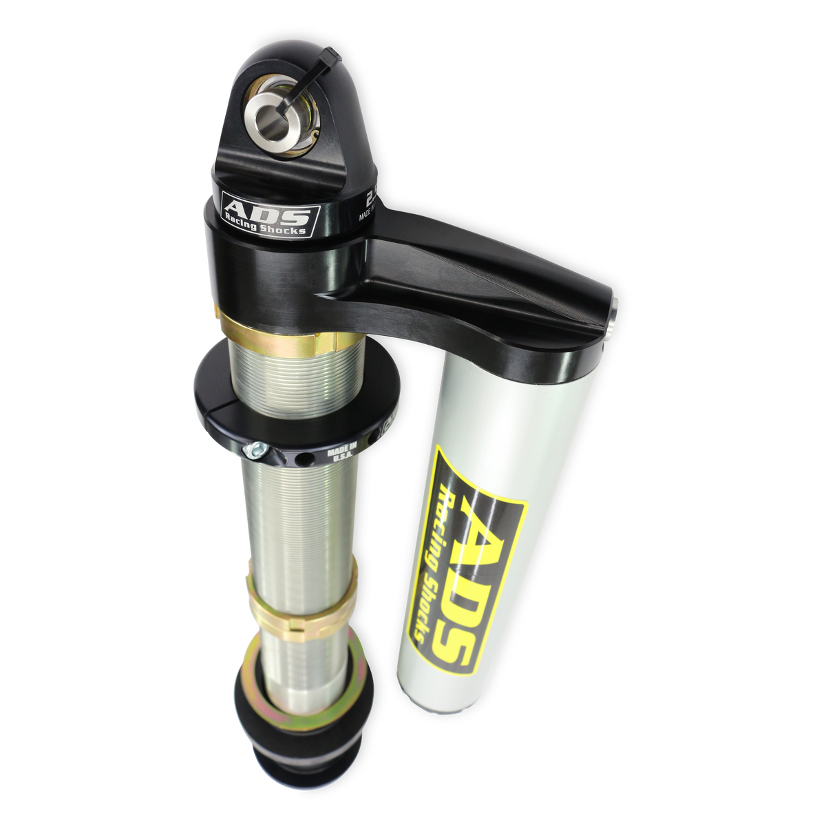 ADS 2.5" x 10" Stroke Coil-over Race Shock with Swivel Piggy back Compression Adjuster