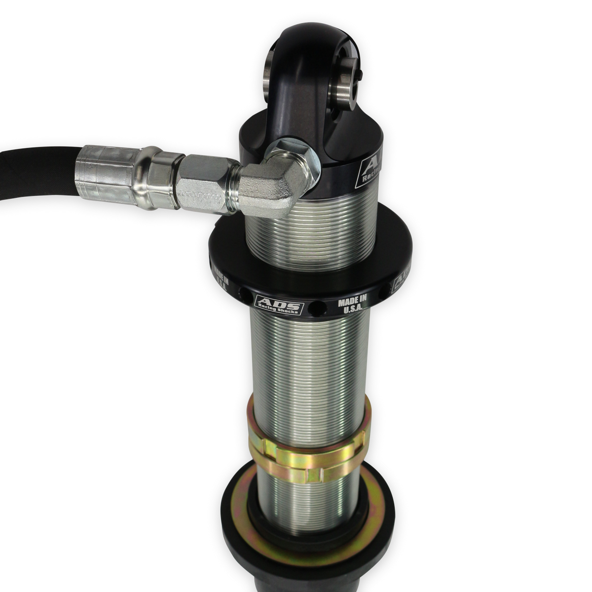 ADS 2.5" x 18" Stroke Coil-over Race Shock with Remote Reservoir (90 Degree Hose)