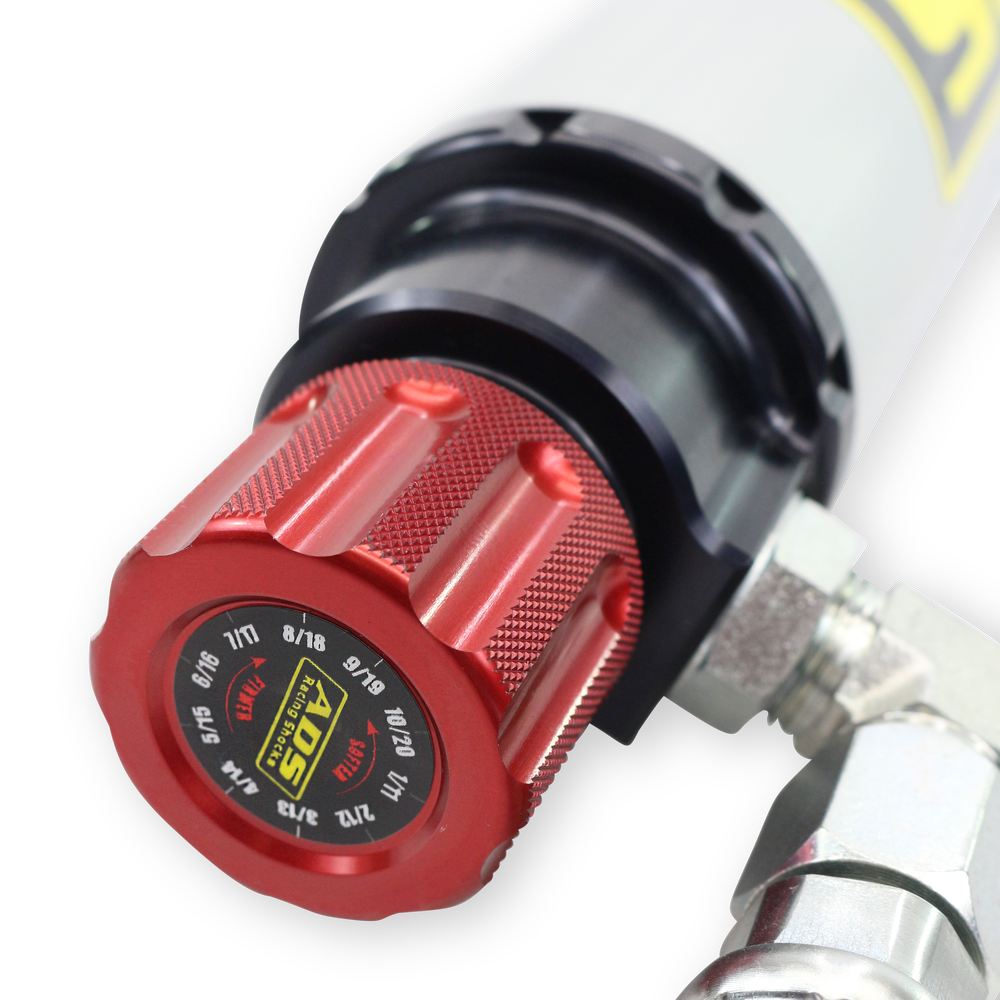 ADS 2.5" x 14" Stroke Coil-over Race Shock with Remote Reservoir (90 Degree Hose) with Compression Adjuster