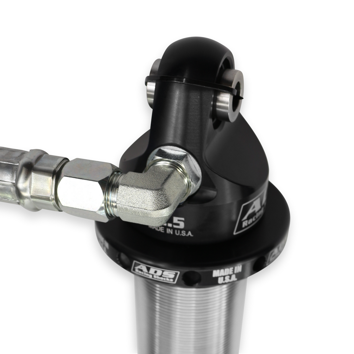 ADS 2.5" x 8" Stroke Coil-over Race Shock with Remote Reservoir (90 Degree Hose)