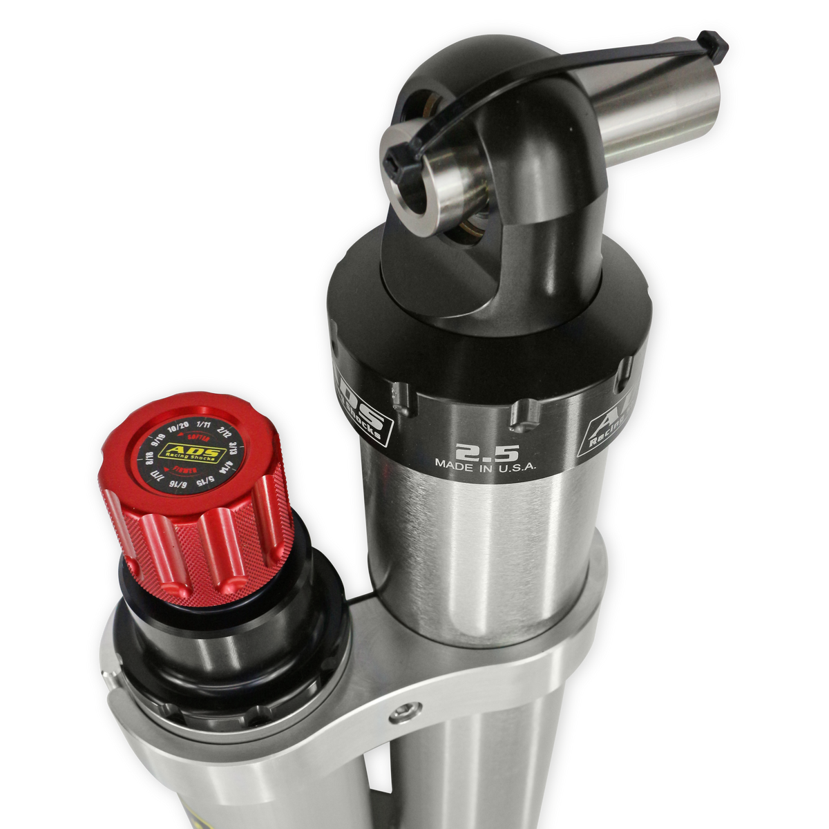ADS Direct Fit 2.5" Adjustable Piggyback Race Shocks - Front 250-JL00F-APB