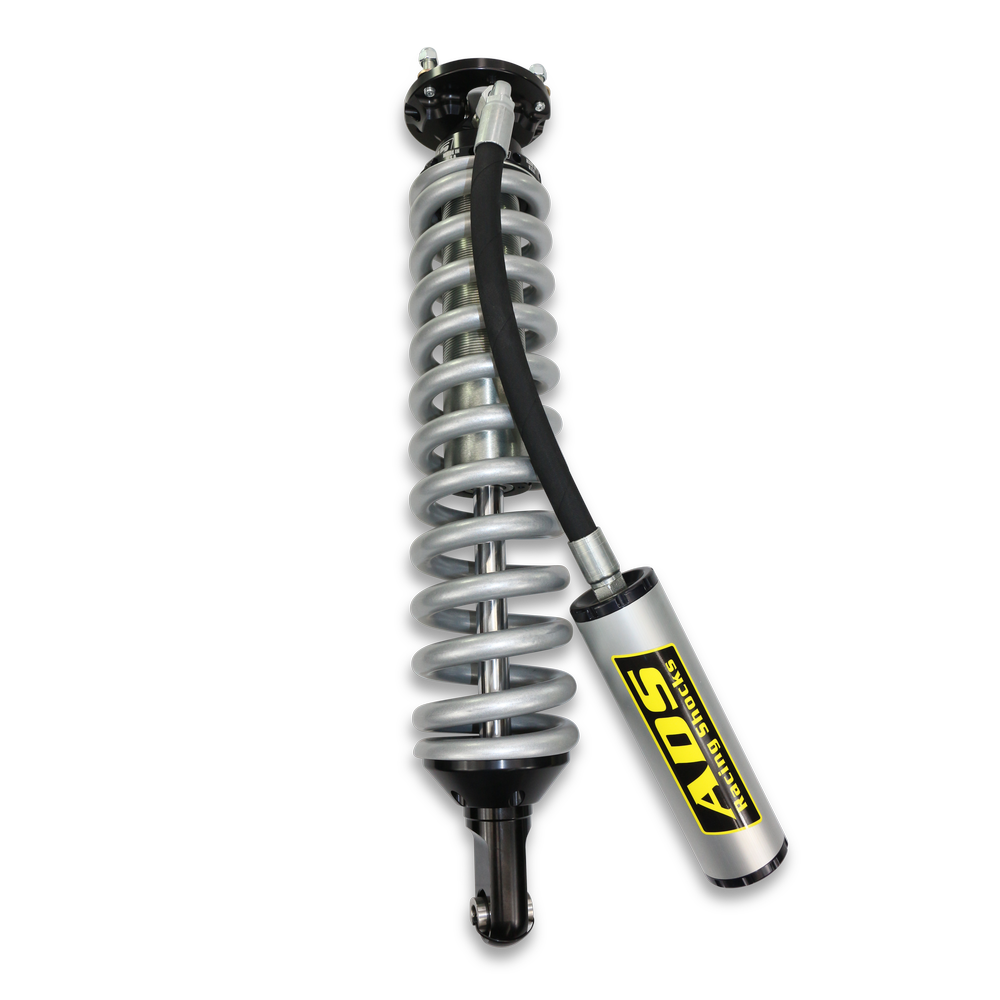 ADS 2.5" x 9.5" Stroke Short Body Smooth Body with Remote Reservoir (Straight Hose)