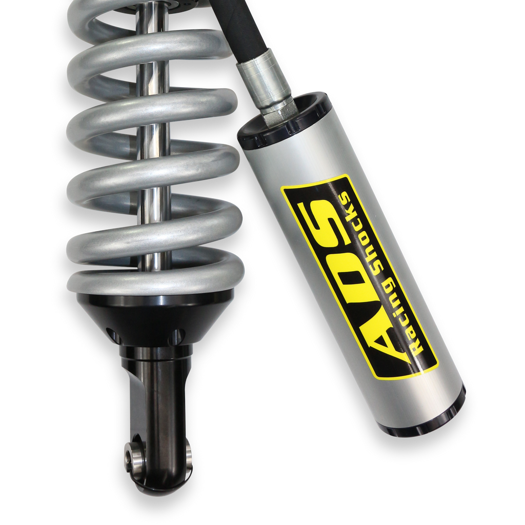 ADS 2.5" x 9.5" Stroke Short Body Smooth Body with Remote Reservoir (Straight Hose)