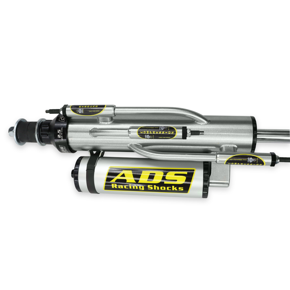ADS Direct Fit 2.5" 3-Tube Bypass Reservoir Race Shocks - Rear 250-TTJ66-BP0