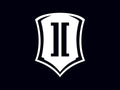 ICON Vehicle Dynamics Shield Logo Sticker, White, 10” Tall