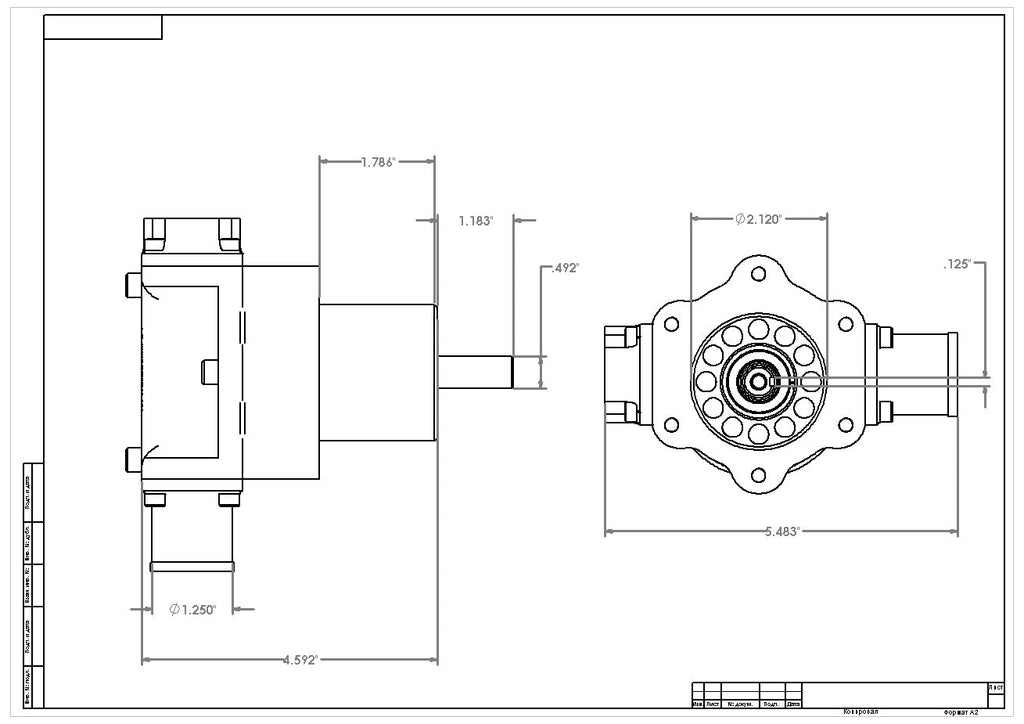 12-Series Belt Drive Mechanical Pump