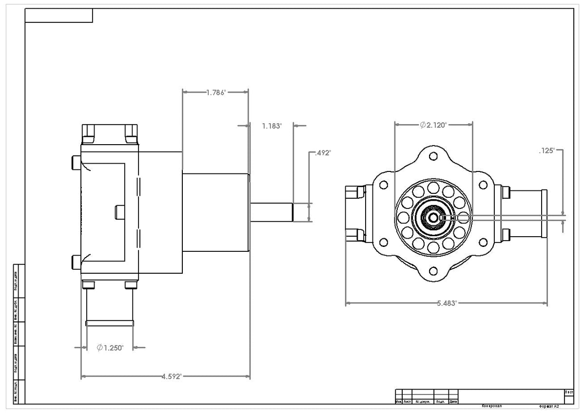 12-Series Belt Drive Mechanical Pump