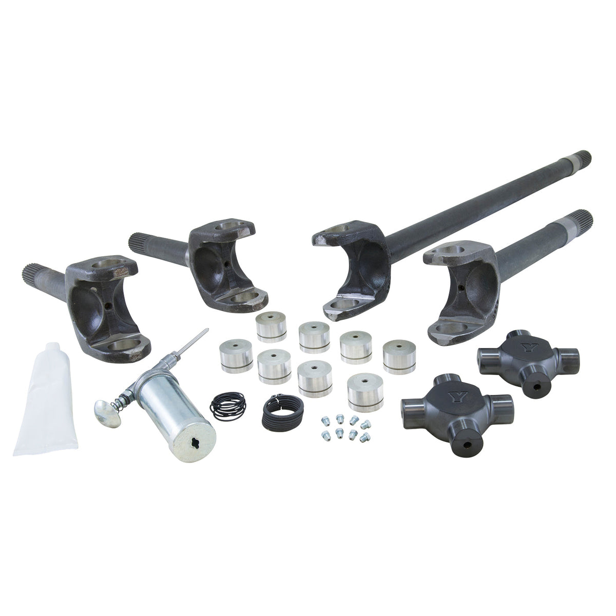 Yukon Chromoly Front Axle Kit for Dana 60, Inner/Outer Both Sides, Super Joints