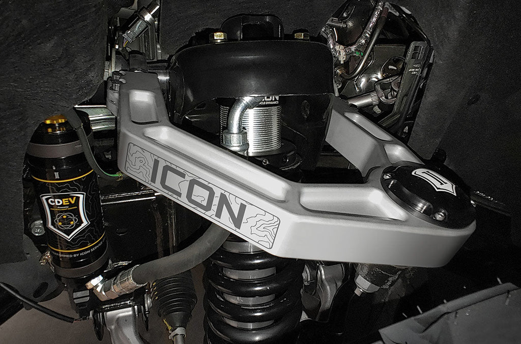 ICON 2021-2026 Ford Bronco, Sasquatch, 2-3" Lift, Stage 8 Suspension System, Billet, Heavy Rate Rear Springs