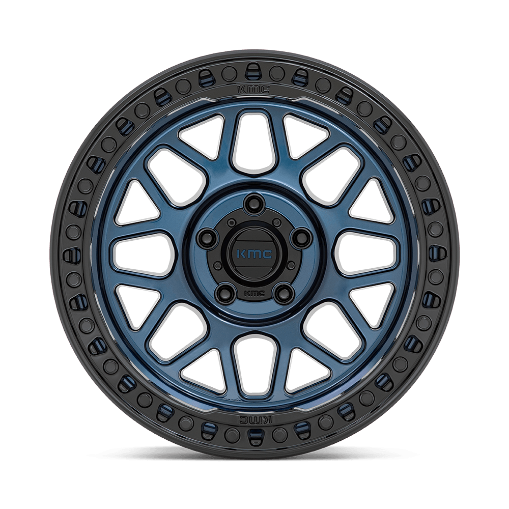 KMC KM549 Midnight Blue w/ Gloss Black Lip GRS Wheel