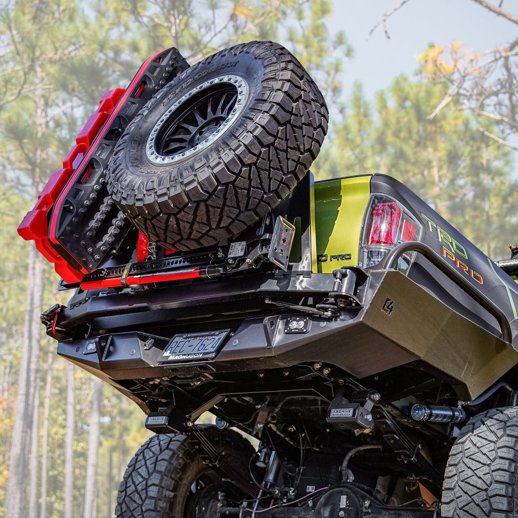 Tacoma Overland Series High Clearance  Rear Bumper / 3rd Gen / 2016-2023
