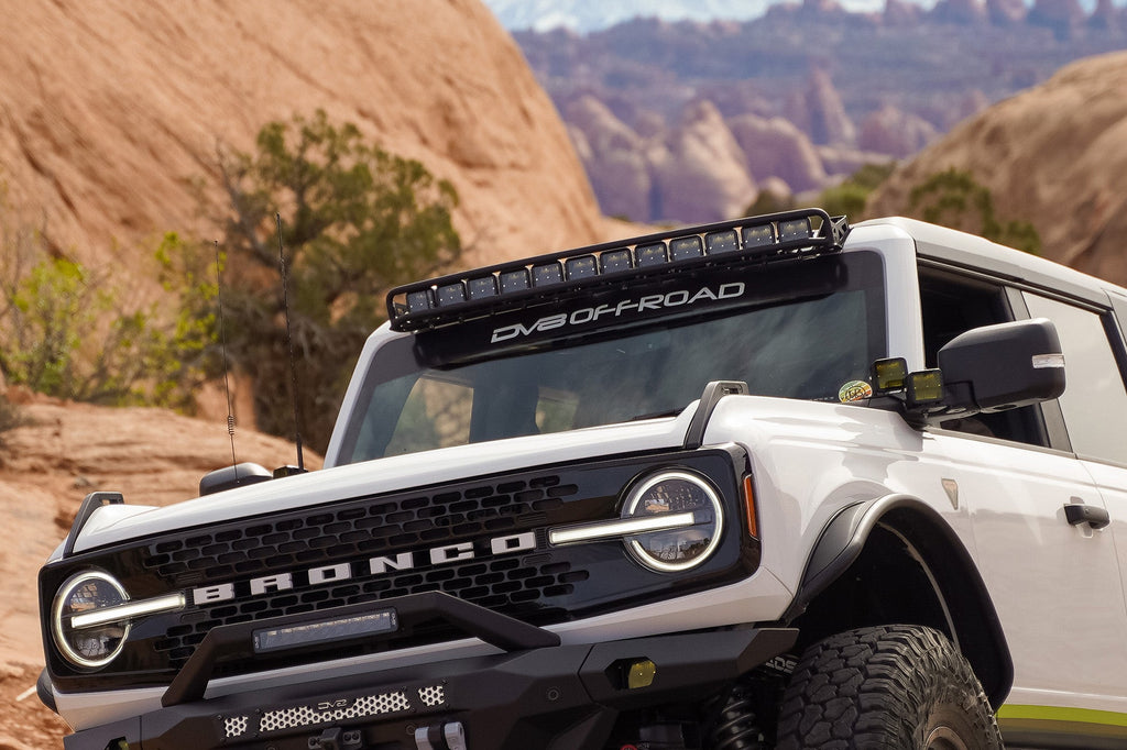 2021-2026 Ford Bronco | 40-Inch Curved Light Bar Mount