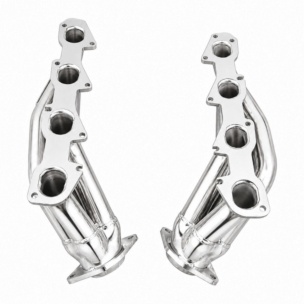 Dodge Challenger Charger 300C Magnum 6.1 Hemi 1-7/8 Shorty Exhaust Headers Polished Silver Ceramic 06-10